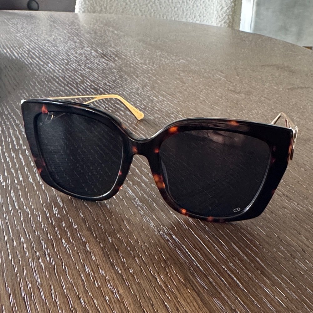 Dior Dark Havana 30Montaigne Square Butterfly Women sunglasses - Picture 5 of 16